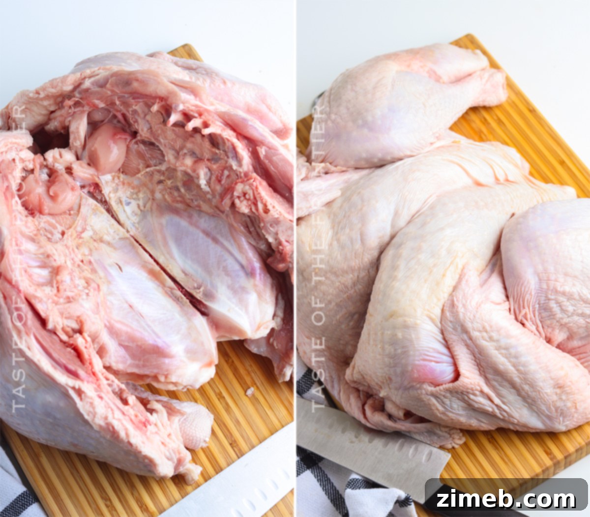 The Signature Smoked Spatchcock Turkey 8 Steps for how to spatchcock a turkey with kitchen shears