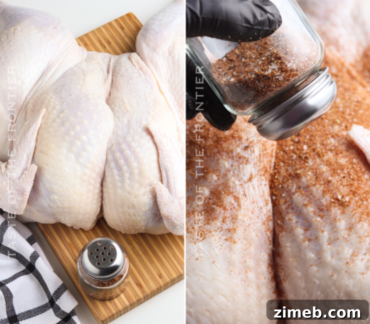 The Signature Smoked Spatchcock Turkey 10 How to season a turkey for smoking on a Traeger grill