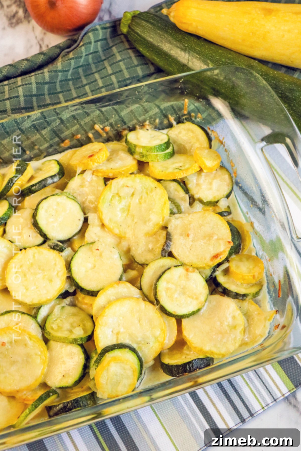 Delicious Squash Casserole 16 Summer squash and zucchini casserole, low-carb and hearty
