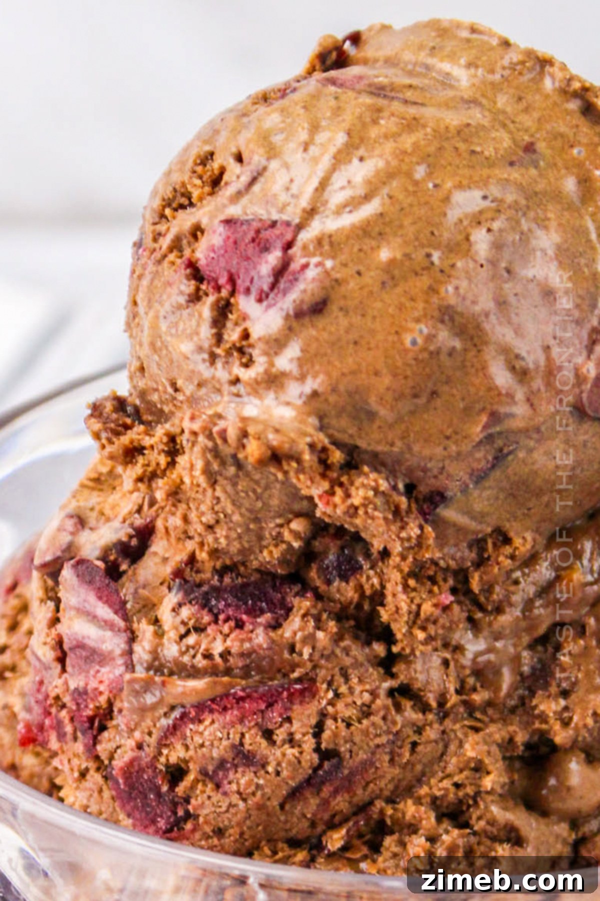Chocolate Cherry Ice Cream