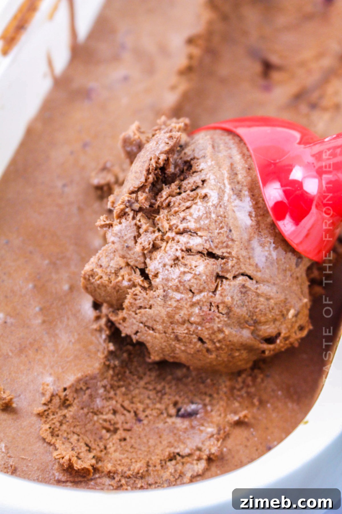 recipe for Homemade Black Forest Ice Cream