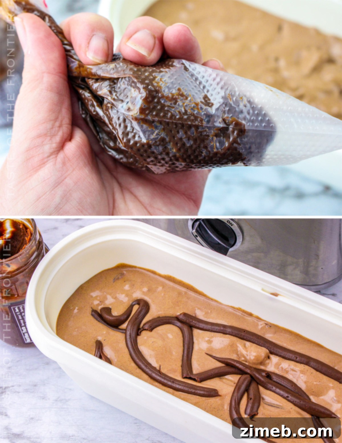 how to make the fudge ripple