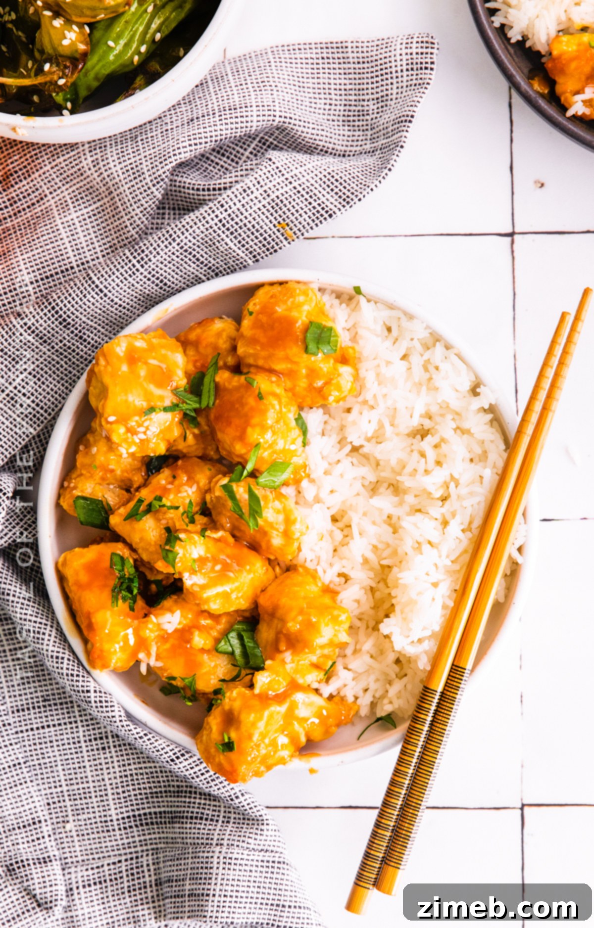 Crispy Air Fryer Orange Chicken 19 fast chicken dinner