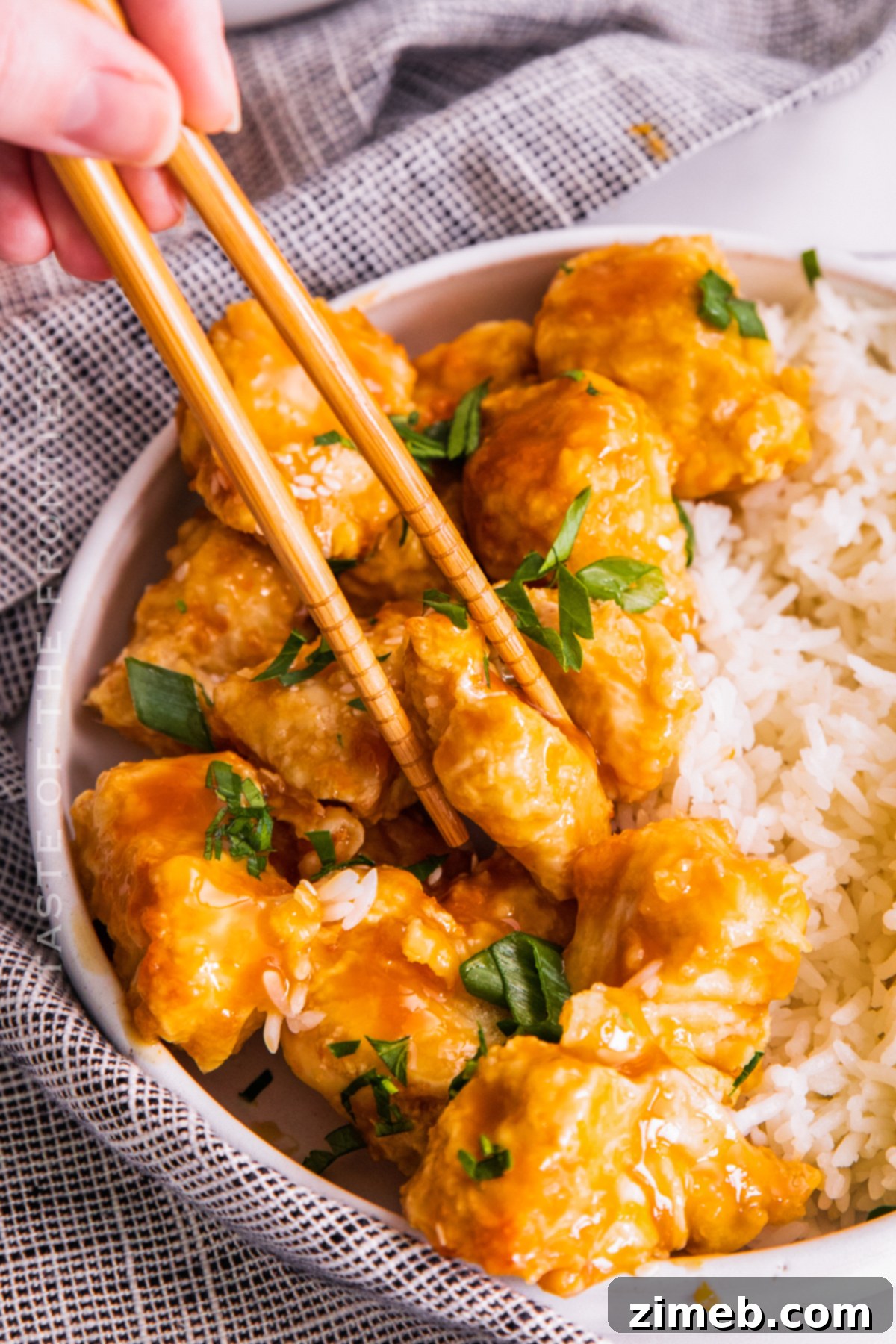 Crispy Air Fryer Orange Chicken 9 recipe for Air Fryer Orange Chicken
