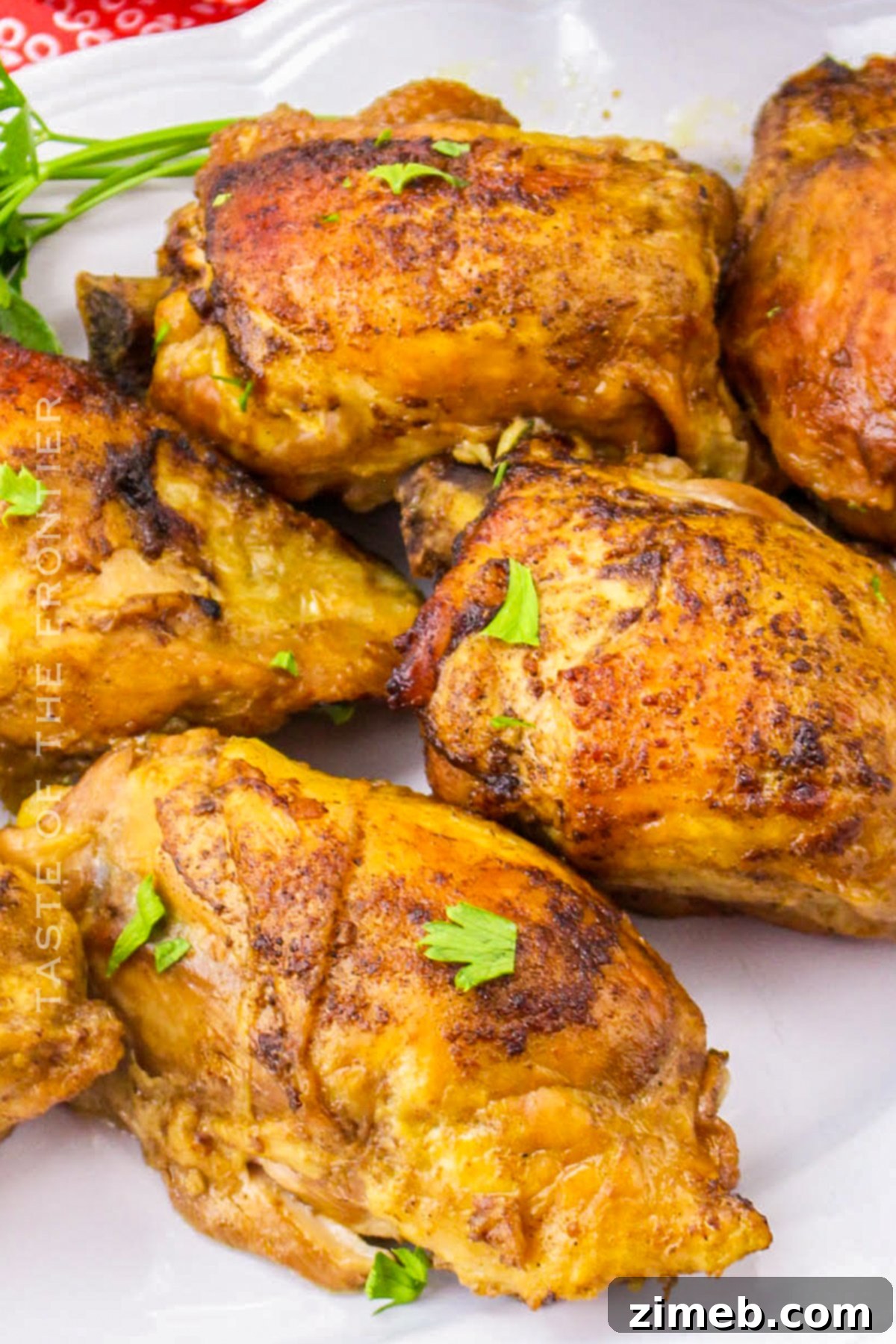 Island Spice Jerk Chicken 17 Chicken dinner slow cooker Caribbean Jerk close-up