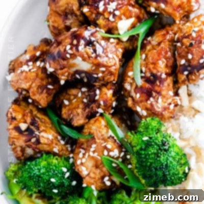 easy Chinese chicken with sesame seeds