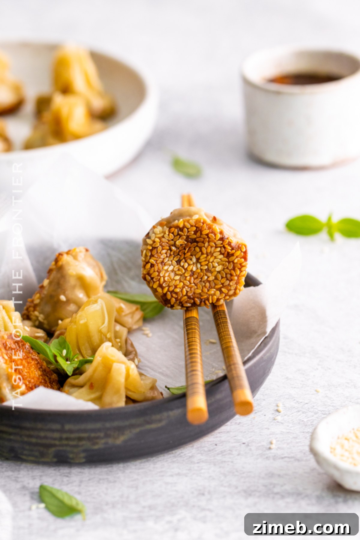 sesame crusted