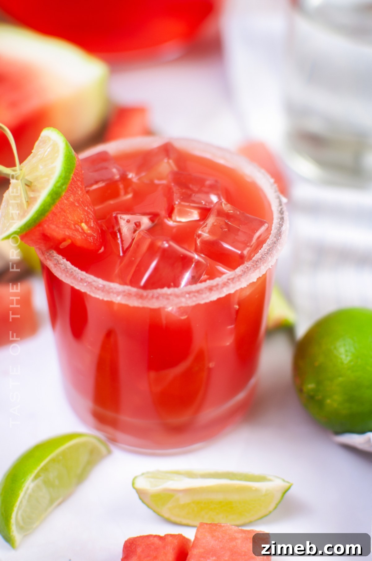 Watermelon Lime Cocktail