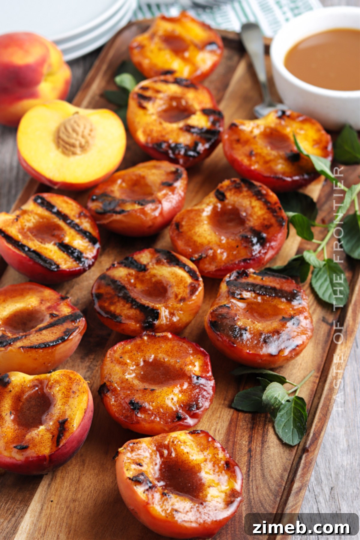 Grilled Peaches