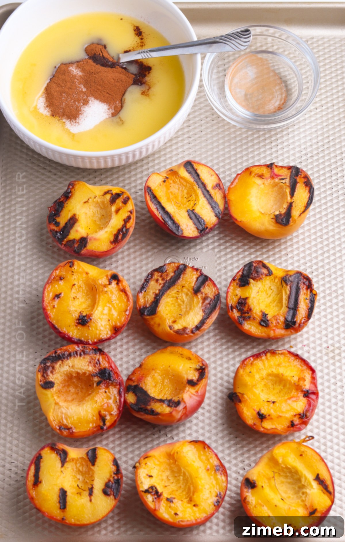 topping with caramel sauce