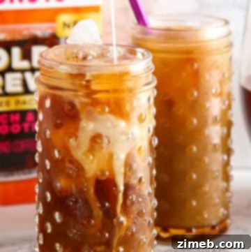 Salted Caramel Cold Brew Coffee