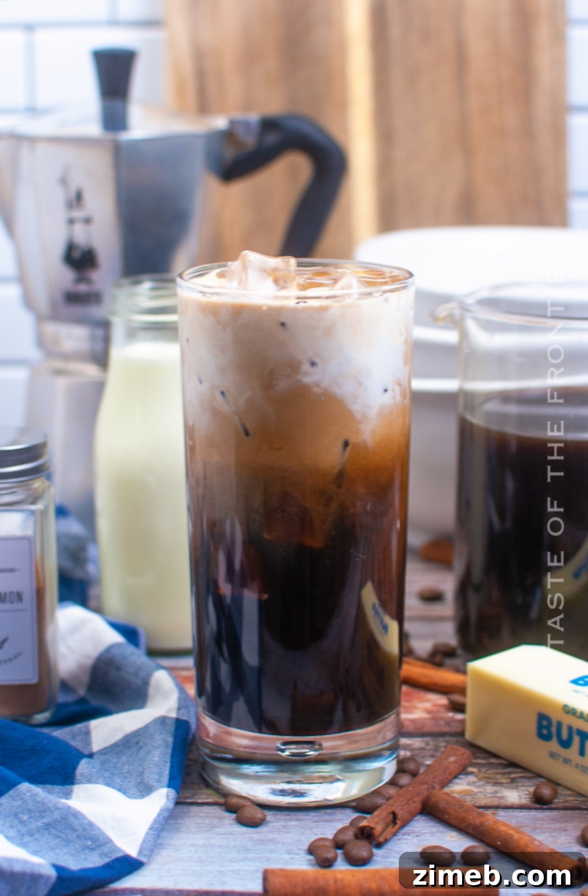 Chilled Focus Fuel 18 keto coffee drink