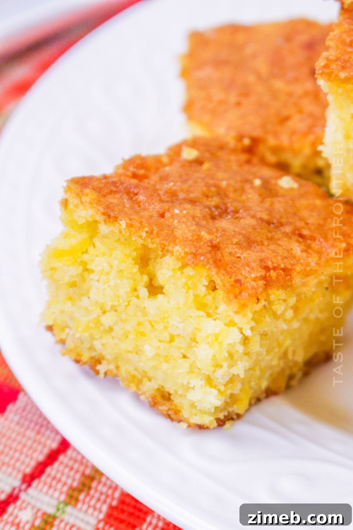 Spicy Mexican Cornbread 3 Golden-baked Mexican Cornbread, a perfect side dish