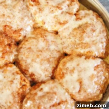 Christmas Morning - Eggnog Cinnamon Rolls, a festive breakfast.