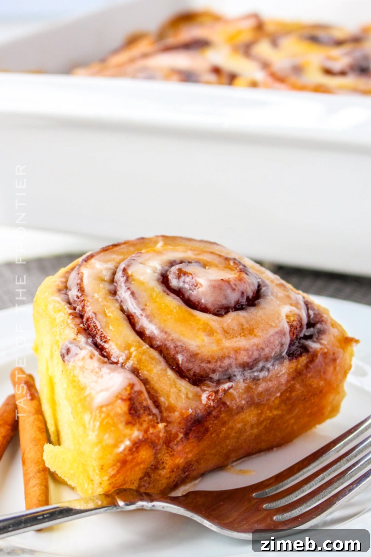 Cinnamon Roll Hack, the viral secret to perfect rolls.