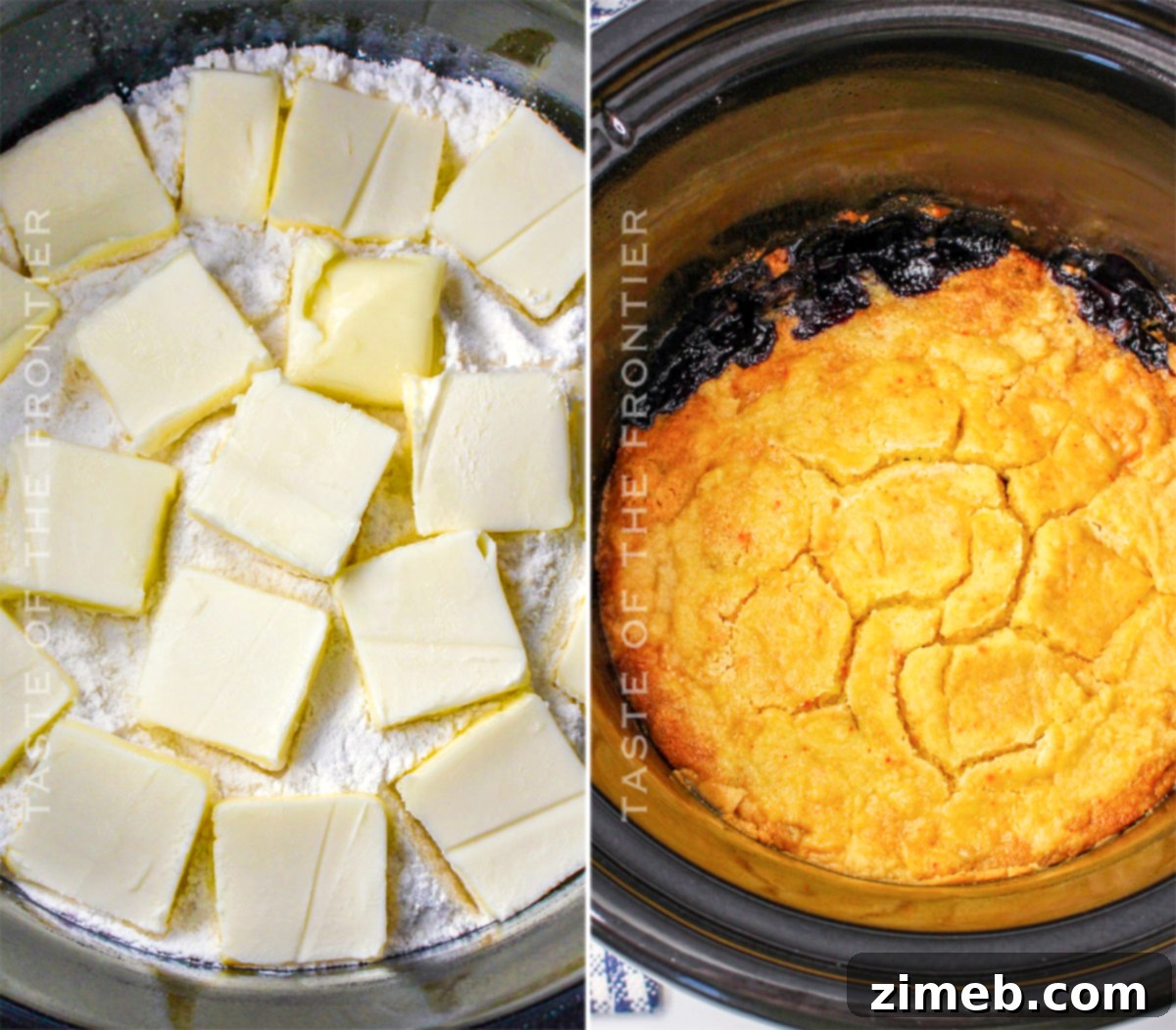 Cozy Slow Cooker Blueberry Cobbler 5 How to Make Slow Cooker Blueberry Cobbler