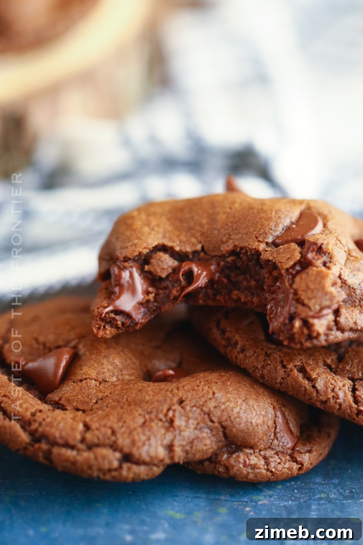 Decadent Double Chocolate Bites 7 easiest chocolate cookie recipe