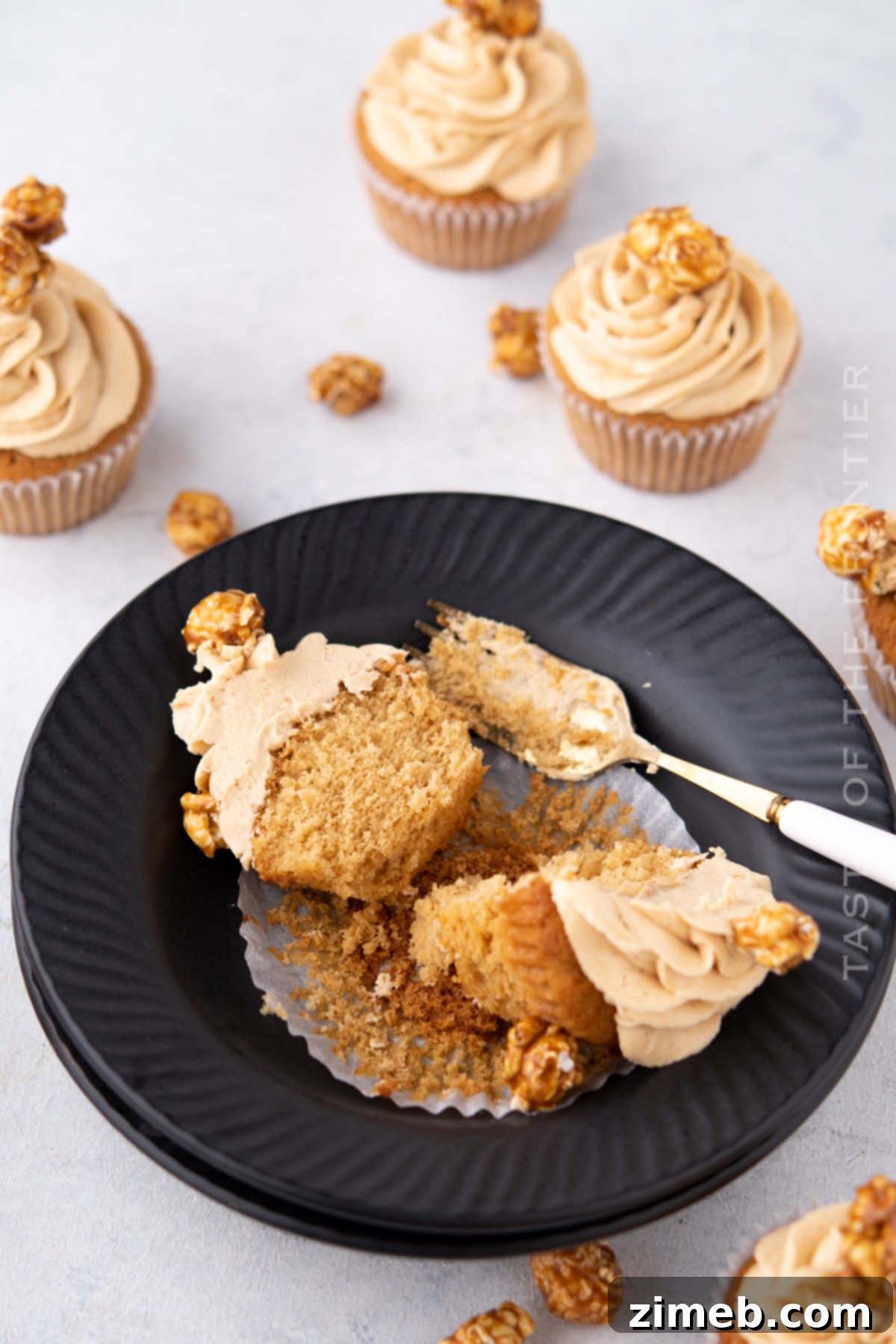 Perfect Caramel Cupcakes for a Fall Birthday