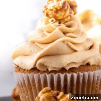Caramel Cupcakes with Caramel Frosting