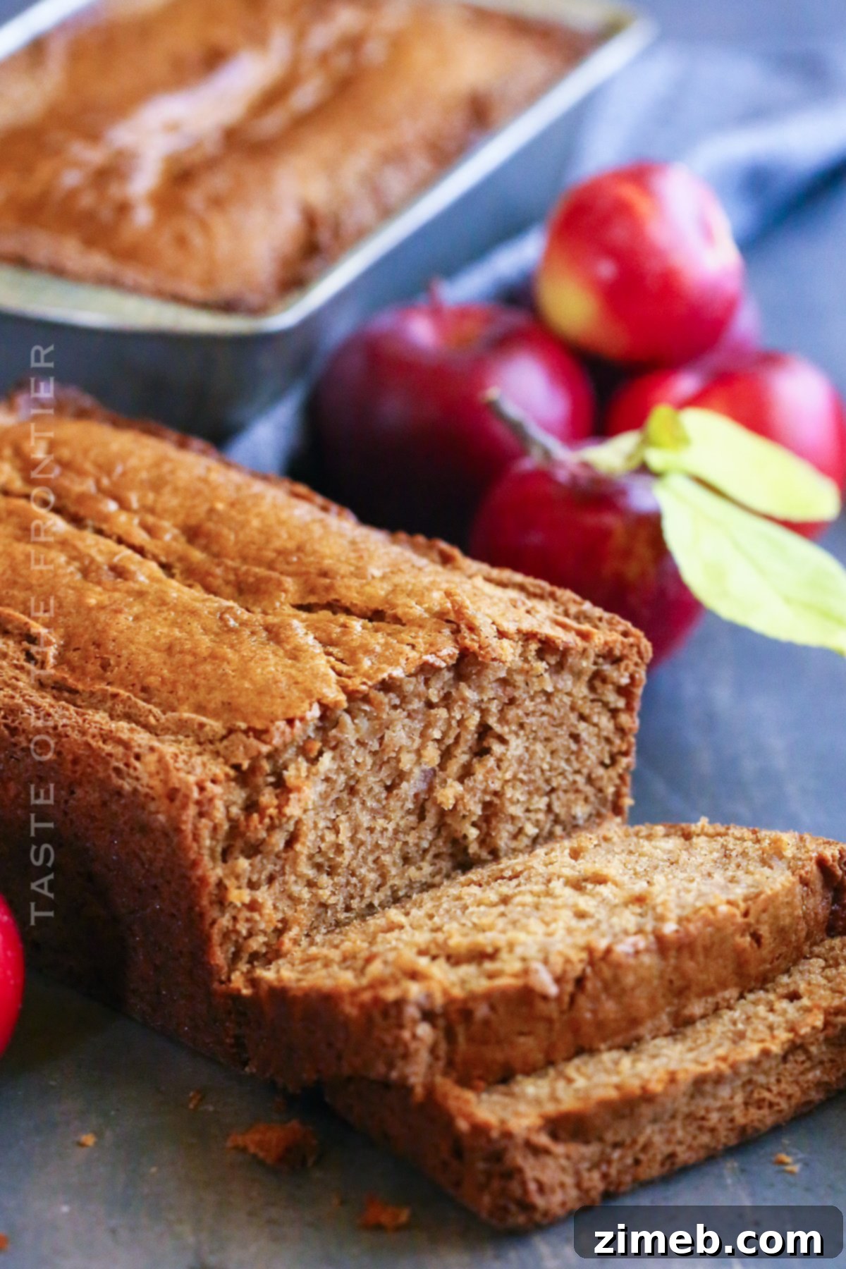 Delicious apple cinnamon bread, a perfect fall treat