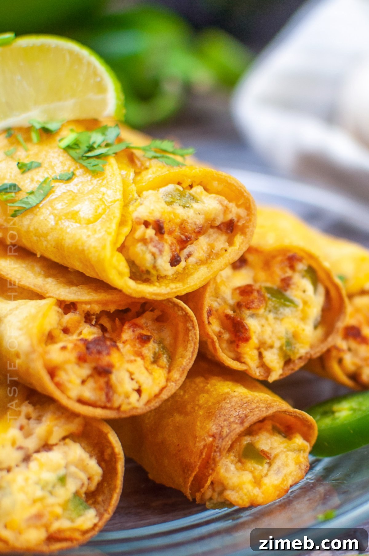 Crispy Air Fryer Taquitos
