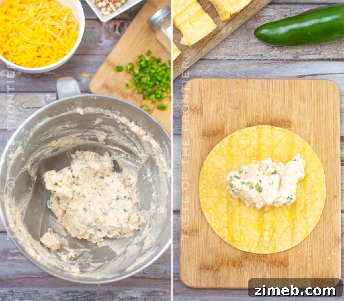 How to Assemble Air Fryer Taquitos