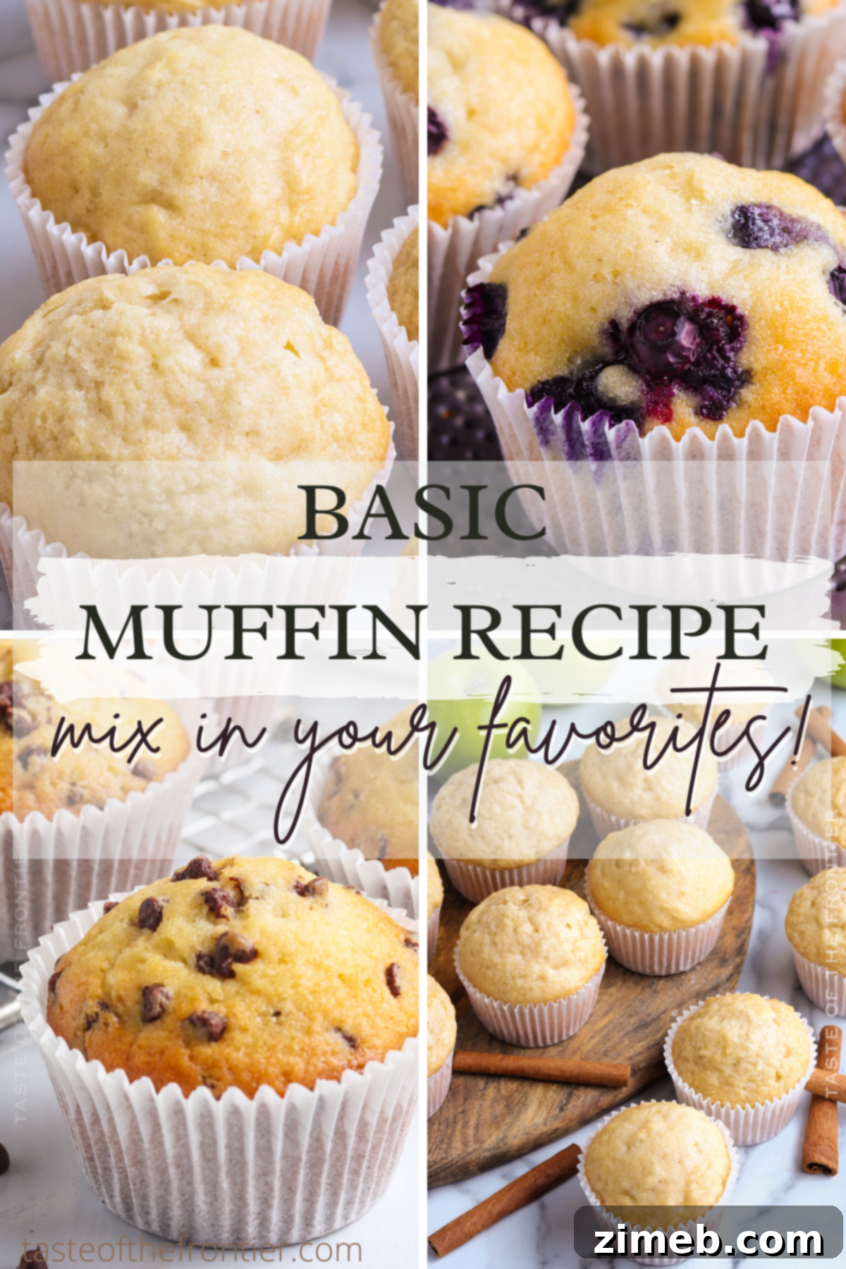 Effortless Everyday Muffins 21 Basic Muffin Recipe