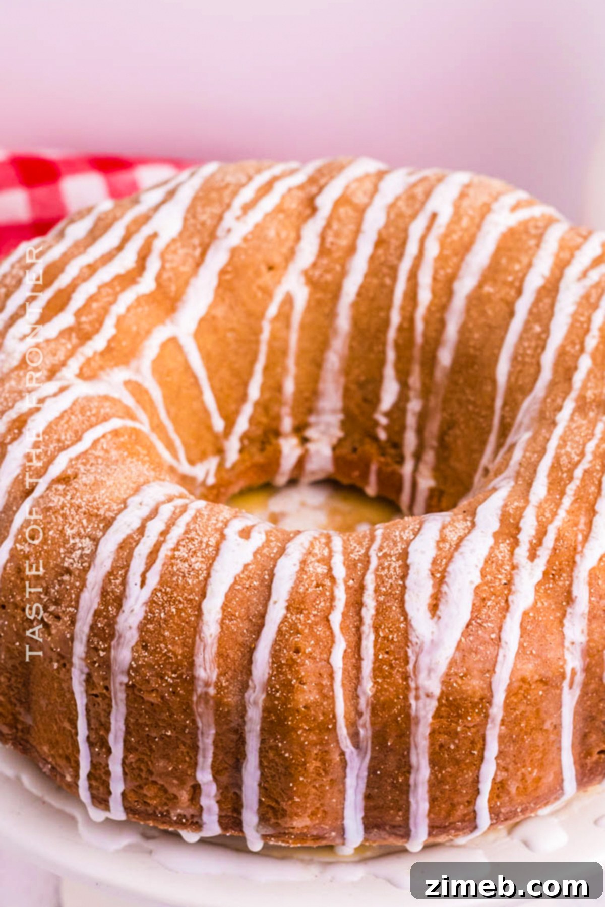 cake made with apple cider