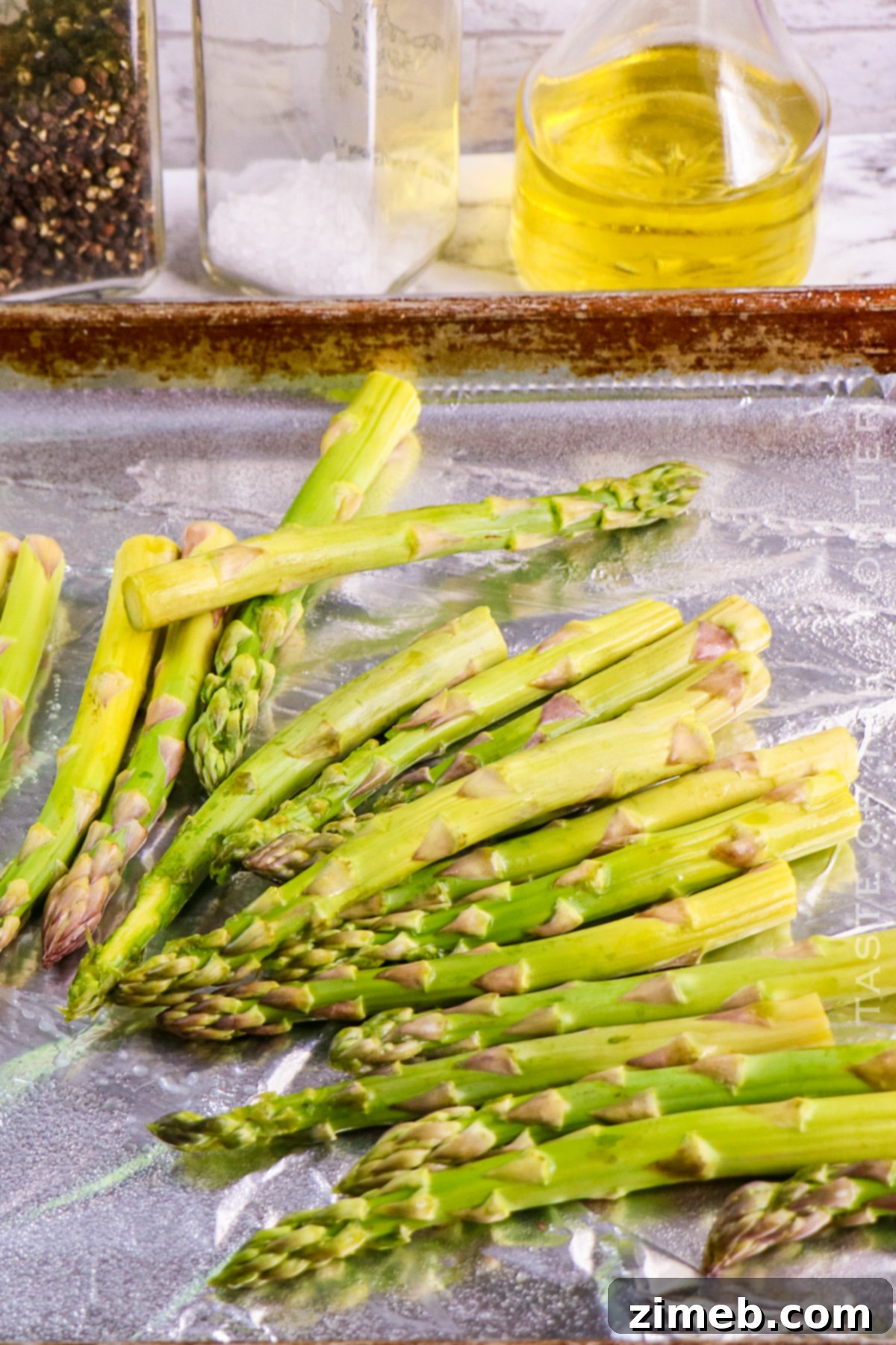 Ingredients for Oven Roasted Asparagus