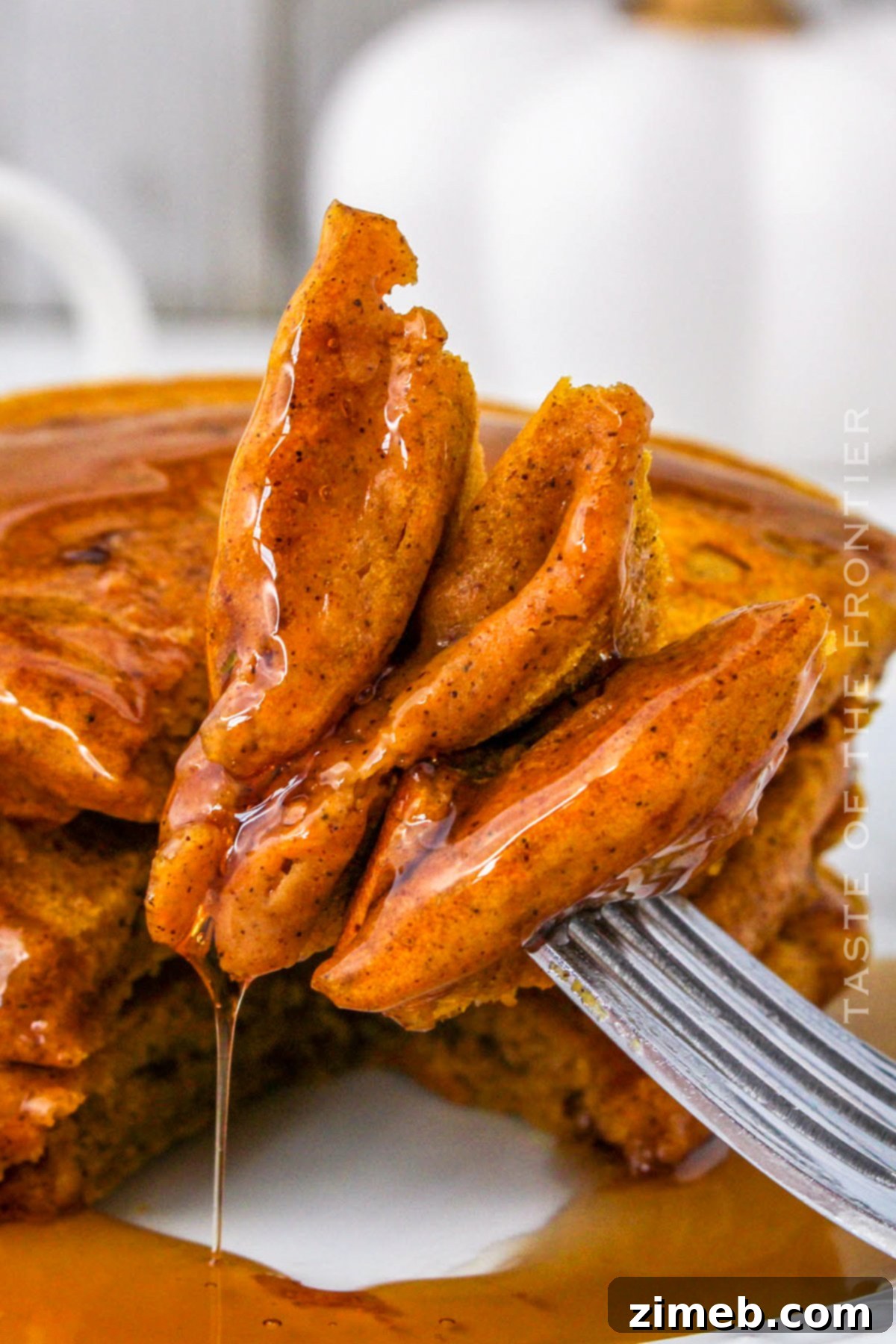 Easy recipe for Pumpkin Pancakes