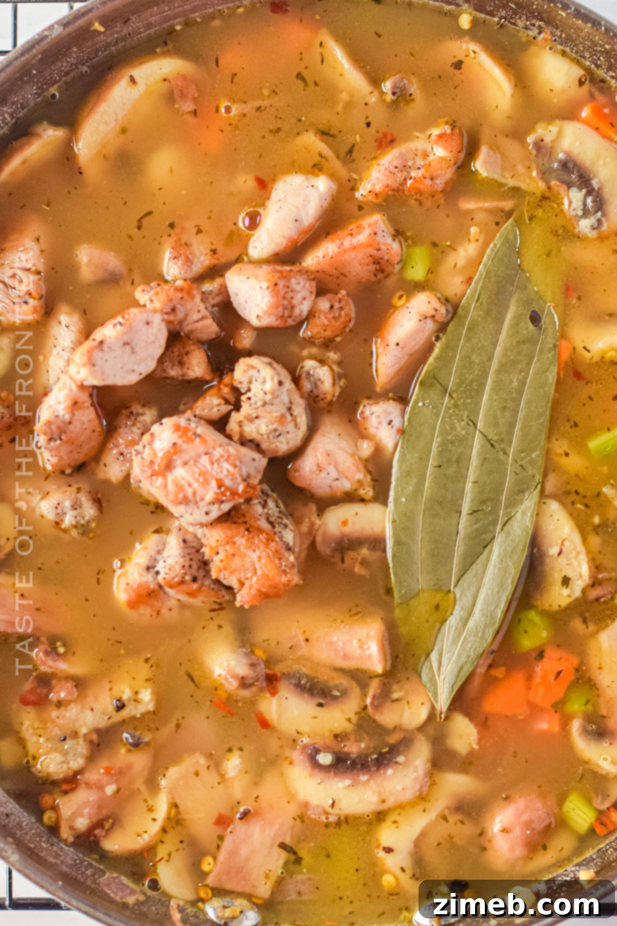 Comforting Chicken and Earthy Mushroom Soup 8 Stovetop Chicken Soup