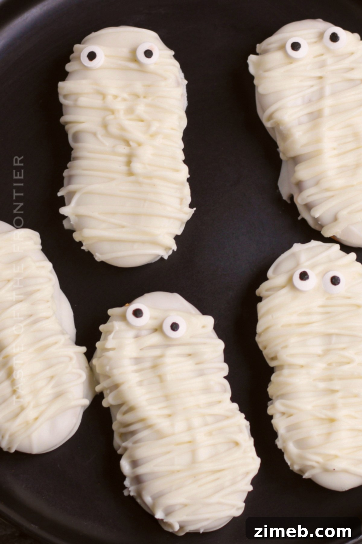 Spooky Swaddled Sweets 23 Mummy Cookies for Halloween - Delicious & Spooky