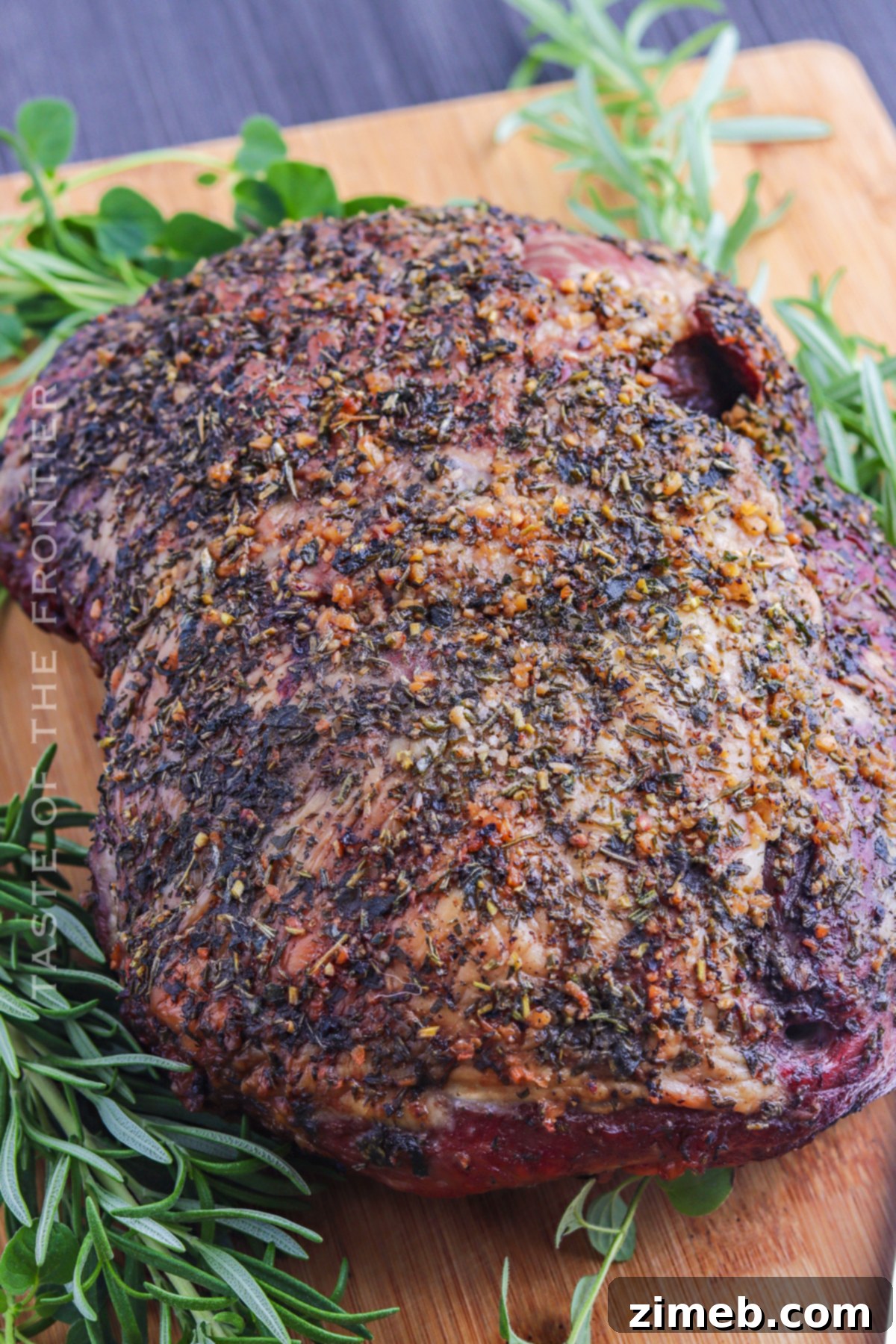 Slow-Smoked Boneless Lamb Leg 3 Smoked Leg of Lamb