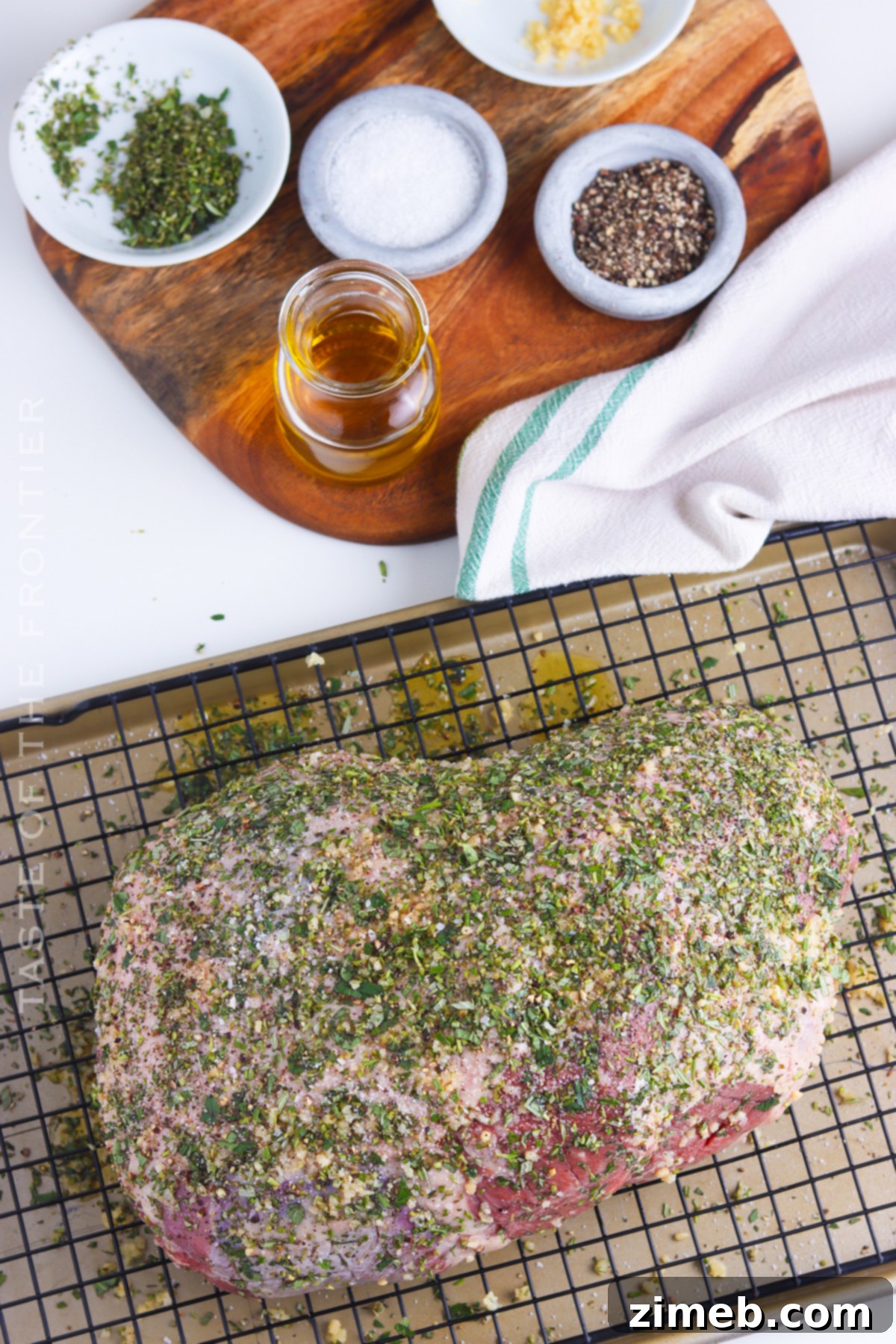 Slow-Smoked Boneless Lamb Leg 6 How to make Smoked Boneless Leg of Lamb