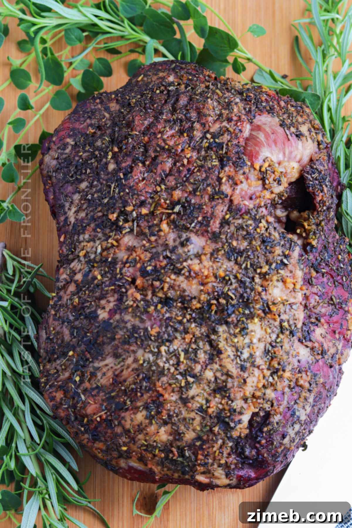Slow-Smoked Boneless Lamb Leg 10 Pellet Grill Leg of Lamb