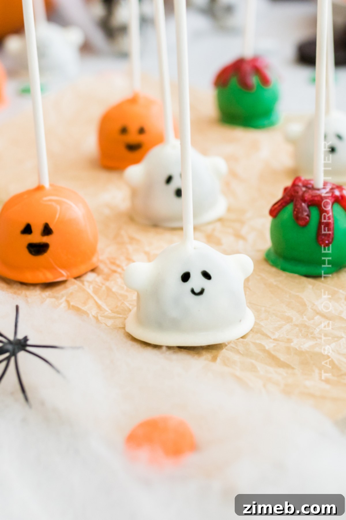 Cake Pops for Halloween