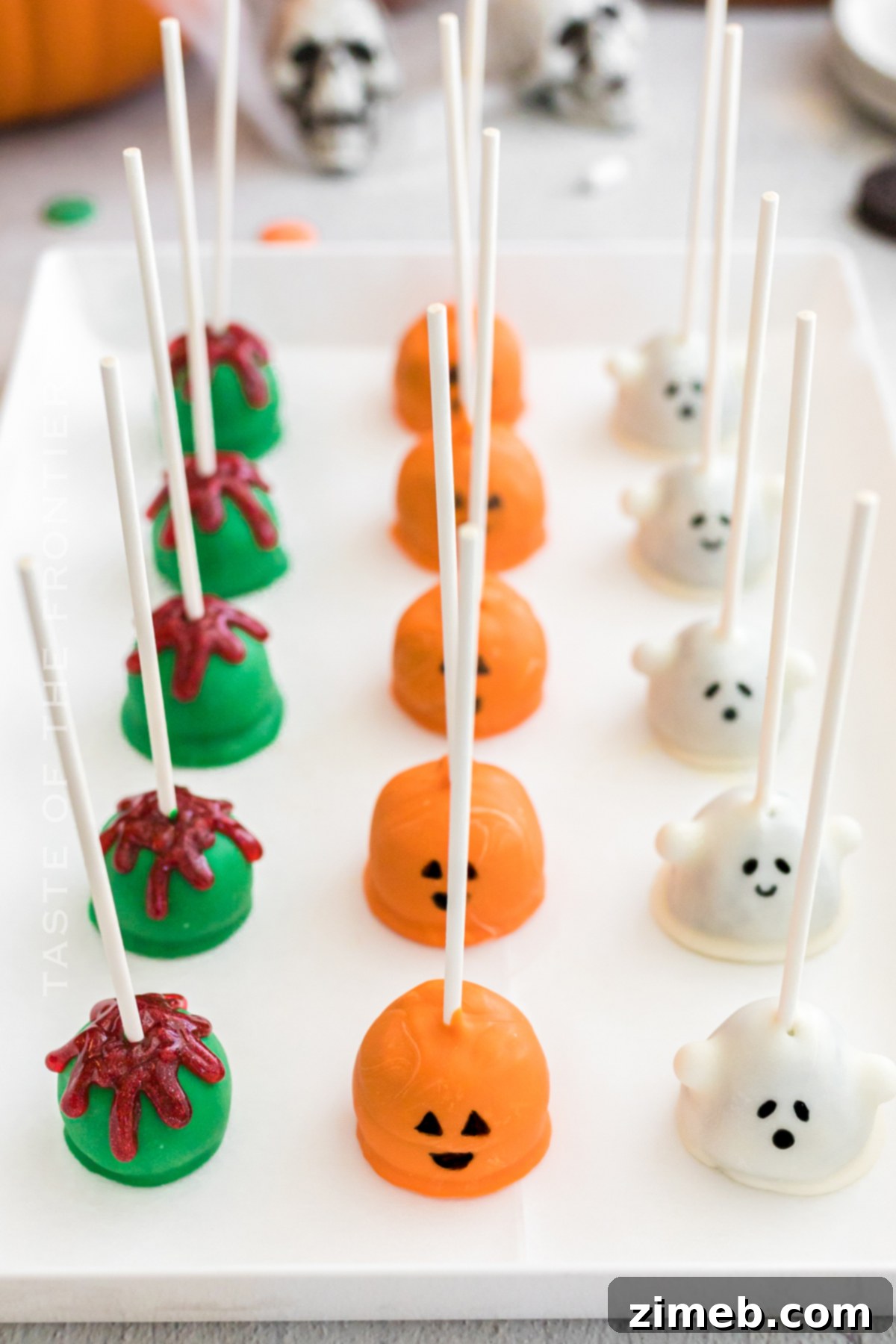 Spooky Oreo Truffles 8 Oreo Balls for Halloween