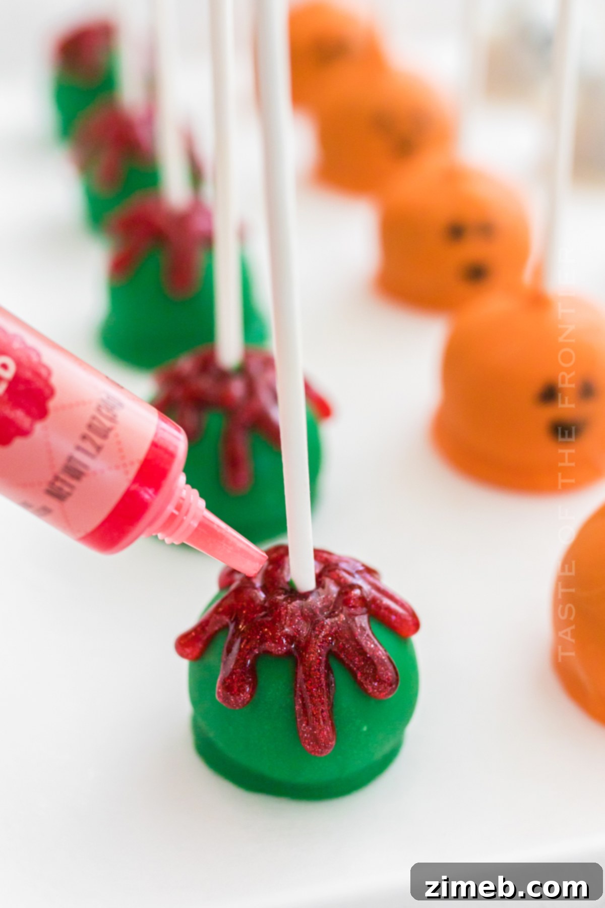 Spooky Oreo Truffles 9 Oreo Pops
