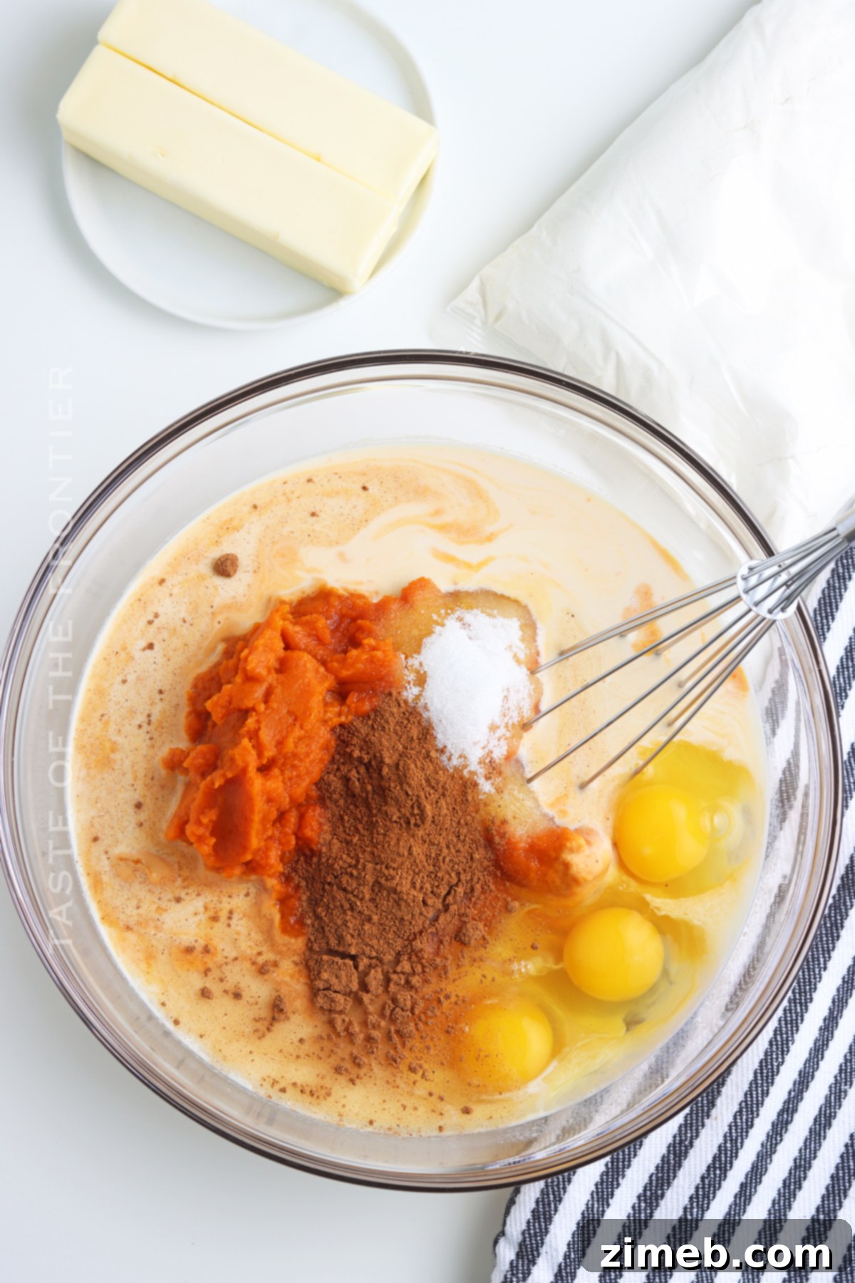 How to Make Pumpkin Dump Cake step-by-step