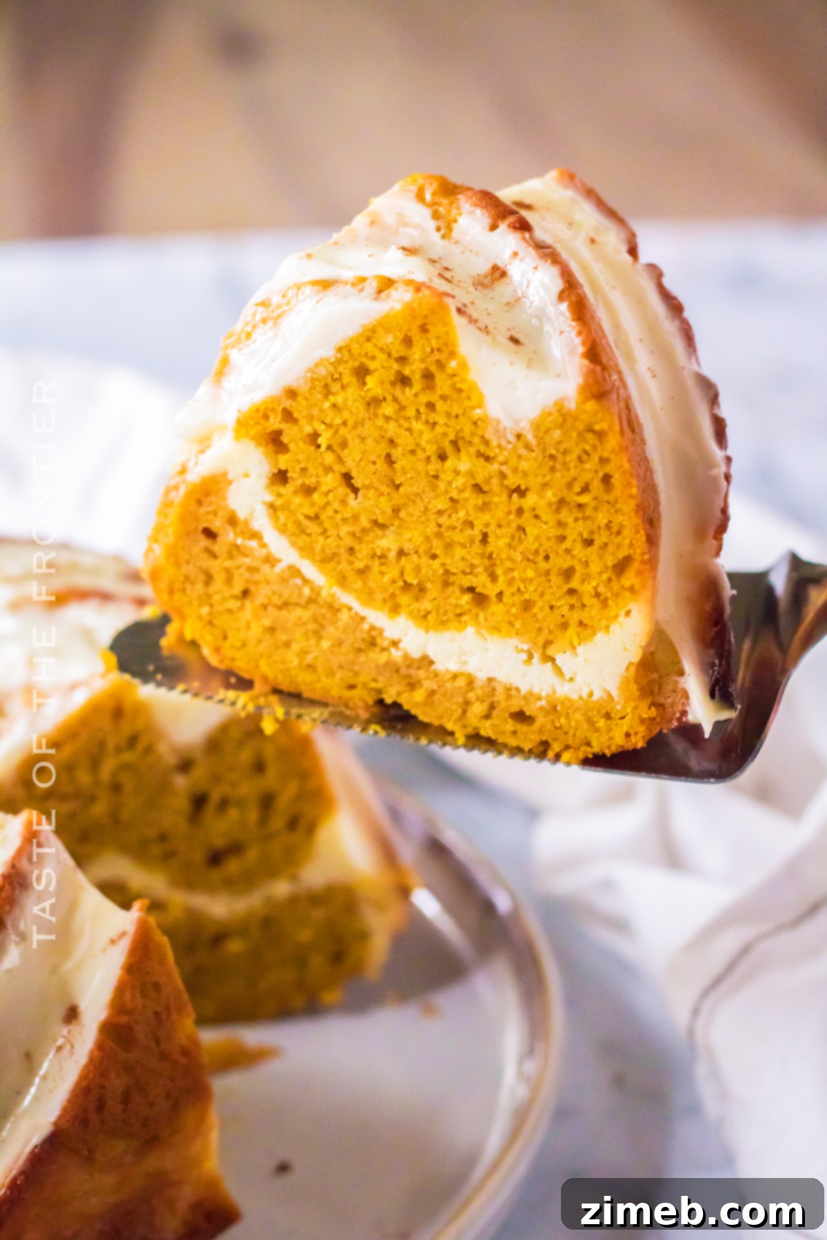 Golden Pumpkin Bundt with Cheesecake Surprise 23 Pumpkin Bundt Cake Dessert
