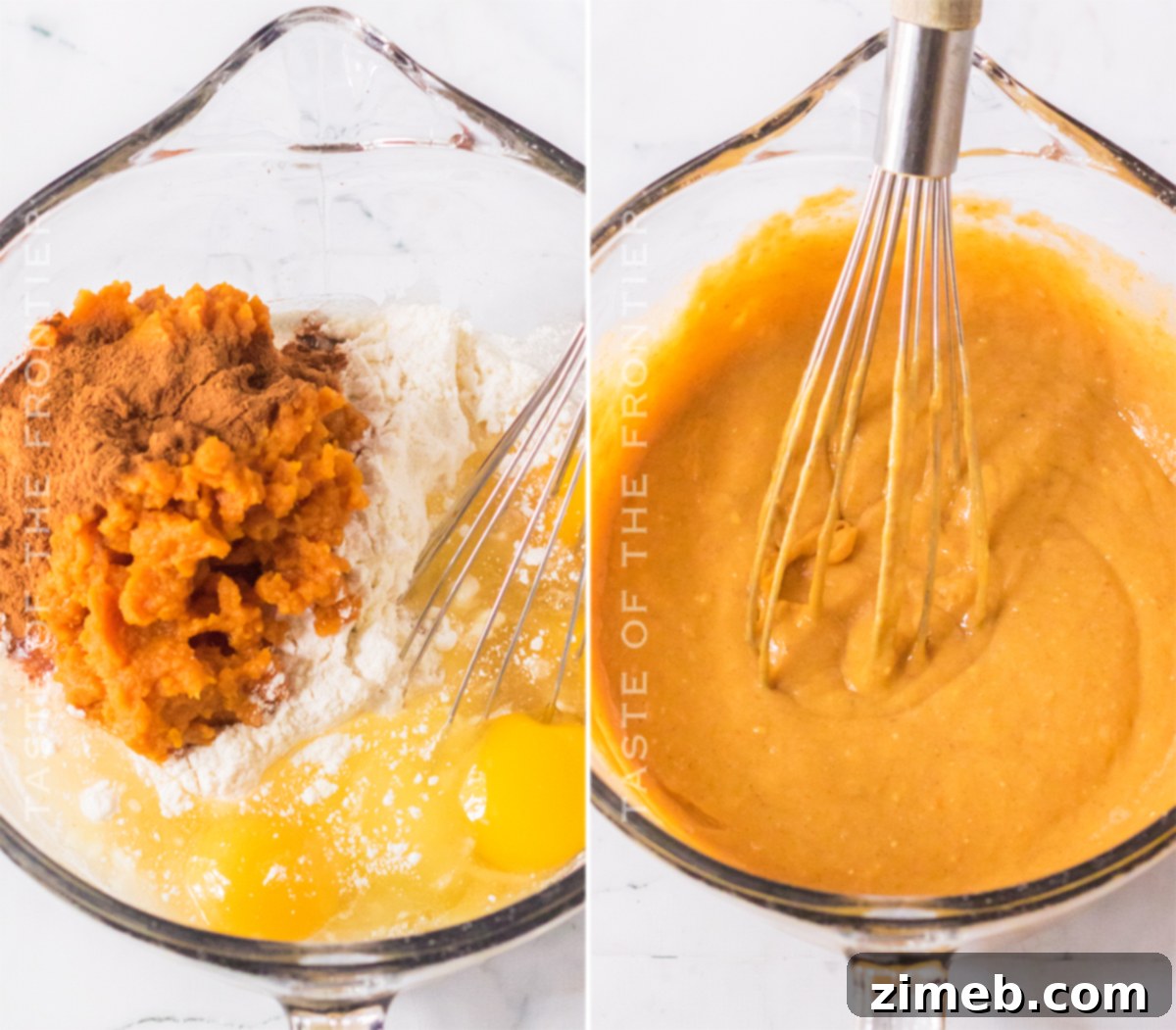 Golden Pumpkin Bundt with Cheesecake Surprise 5 How to Make Pumpkin Bundt Cake