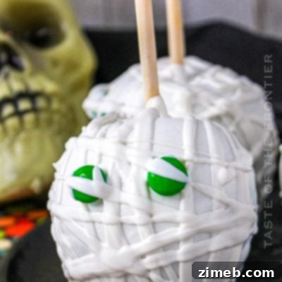 Mummy Candy Apples