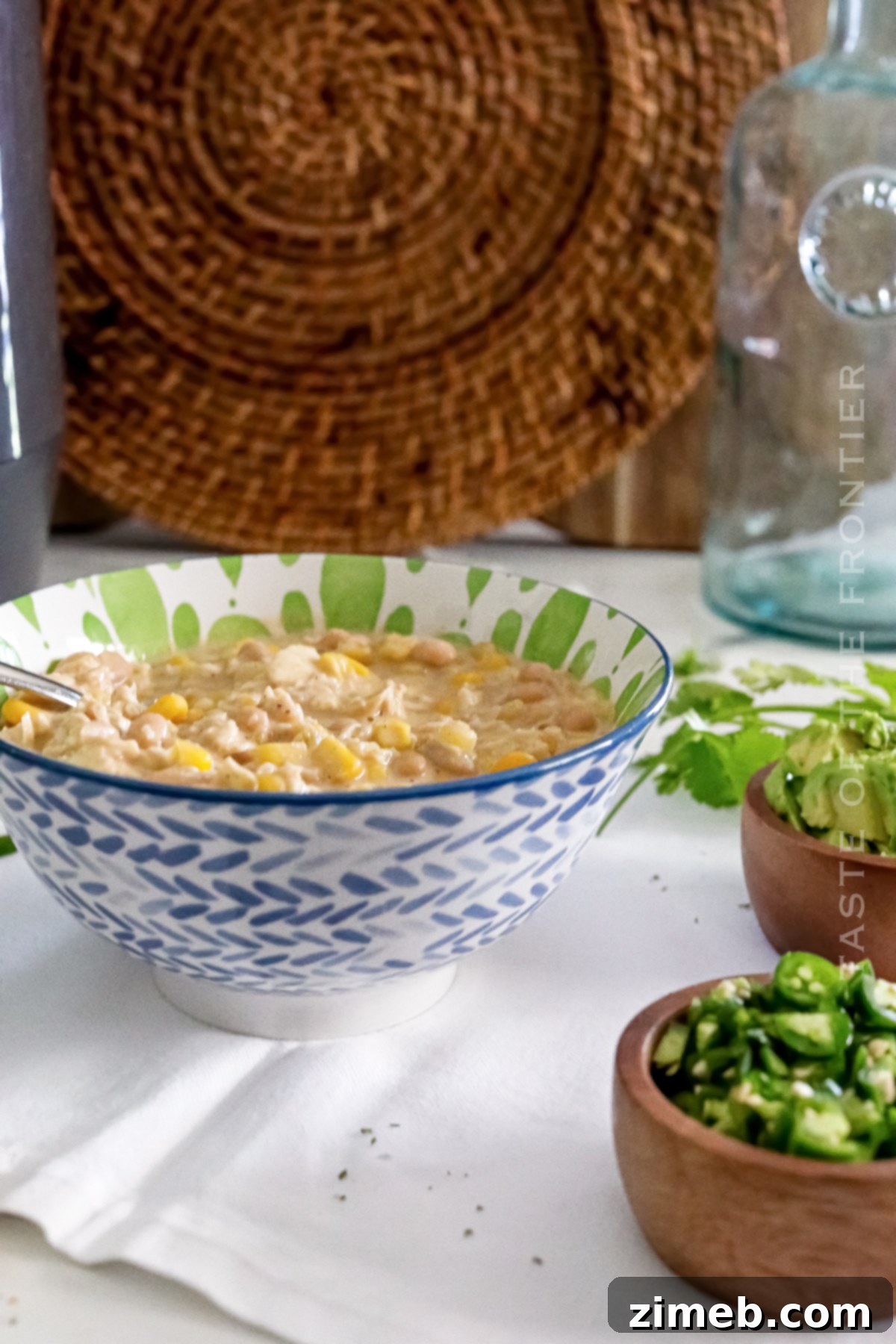 Instant Pot Creamy White Chicken Chili 19 White Chicken Chili