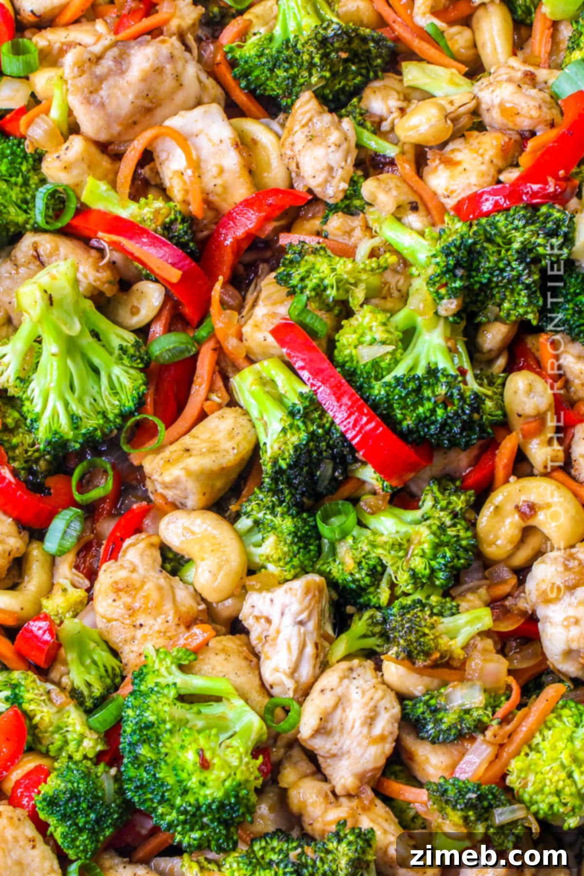 Easy Cashew Chicken Stir-Fry 2 Cashew Chicken Recipe