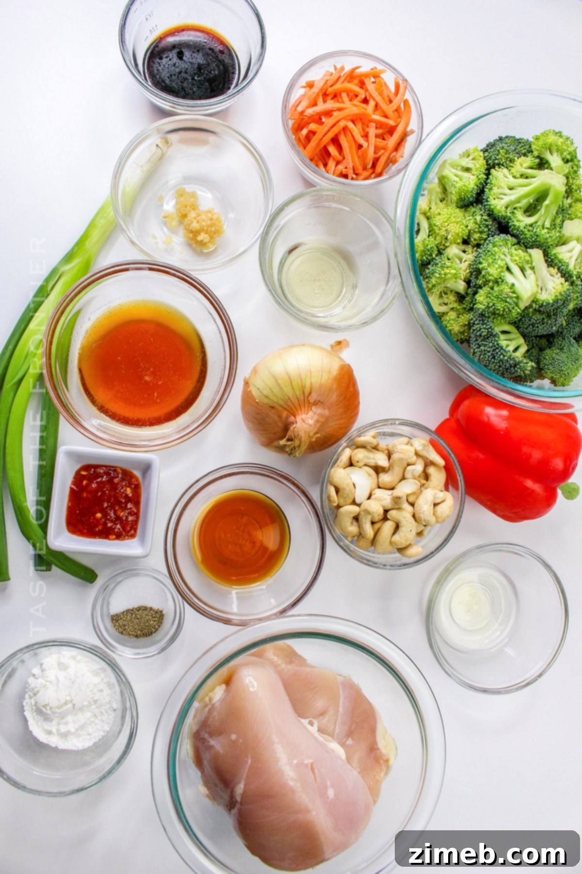 Easy Cashew Chicken Stir-Fry 4 Ingredients for Cashew Chicken