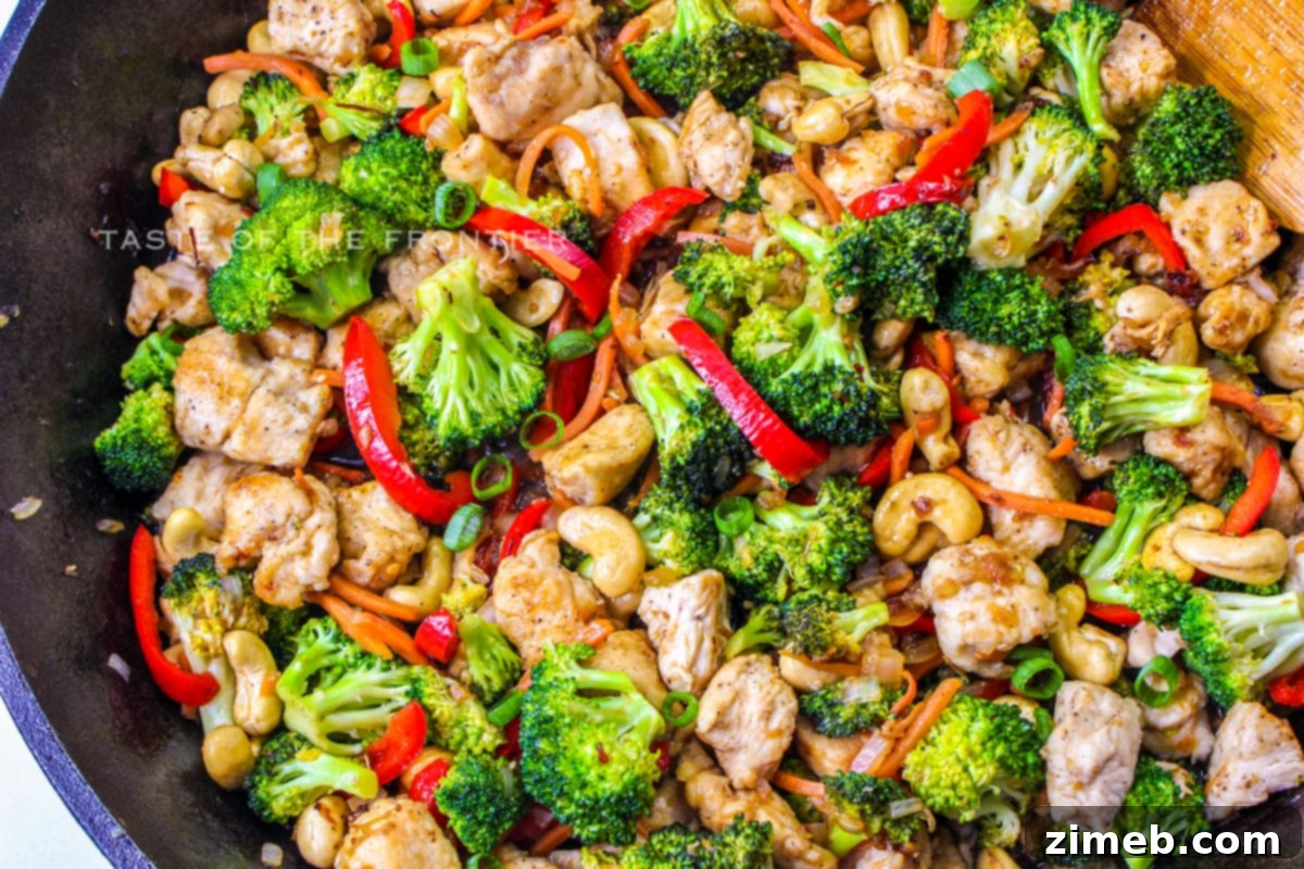 Easy Cashew Chicken Stir-Fry 7 Cashew Chicken