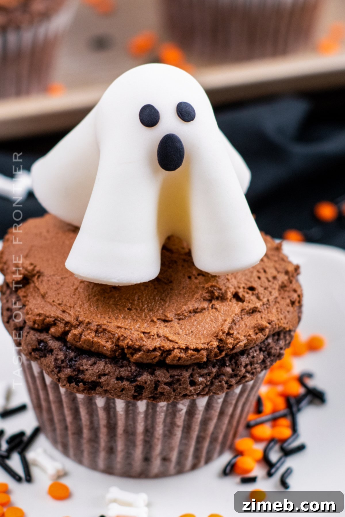 Halloween Ghost Cupcakes