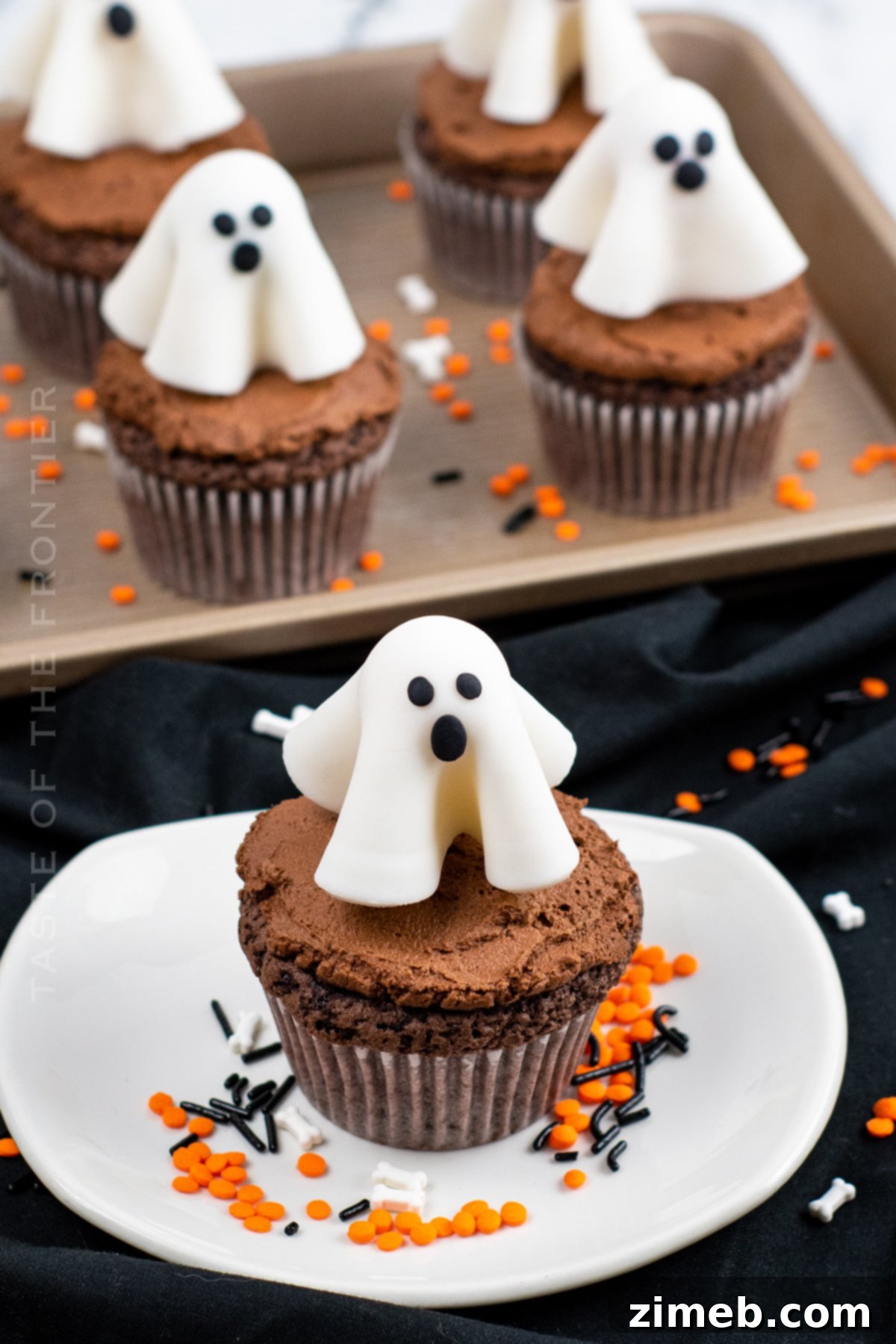 cute Halloween cupcakes