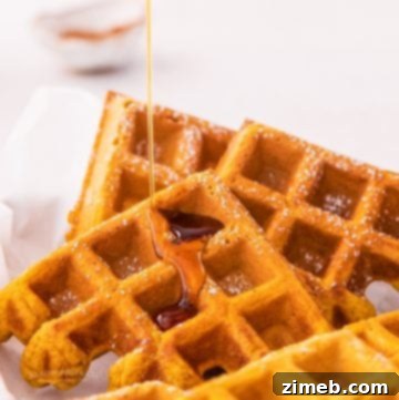 A Harvest of 50+ Pumpkin Recipes 27 fall breakfast waffles