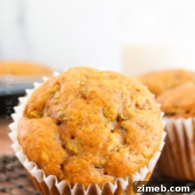 A Harvest of 50+ Pumpkin Recipes 9 Pumpkin Zucchini Muffins